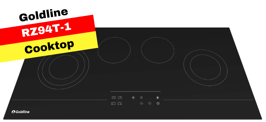 Goldline RZ94T-1 90cm Black Ceramic Cooktop