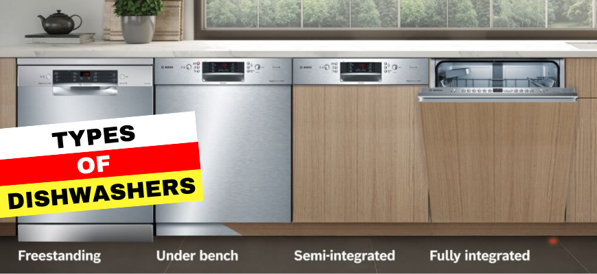 Types of Dishwashers