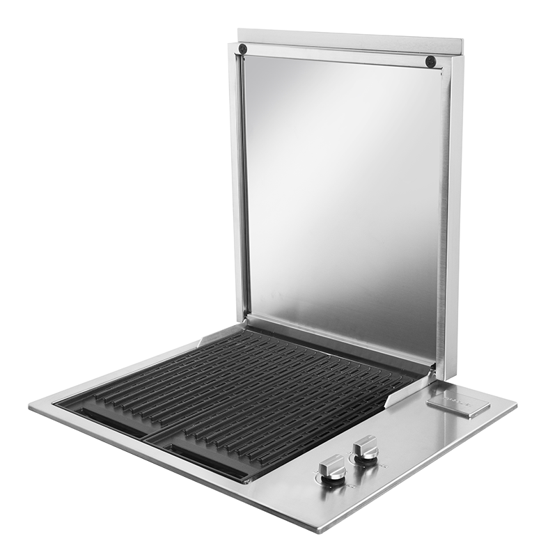 Artusi ABBQMF3 Stainless Steel Flat Lid (Lid Only)
