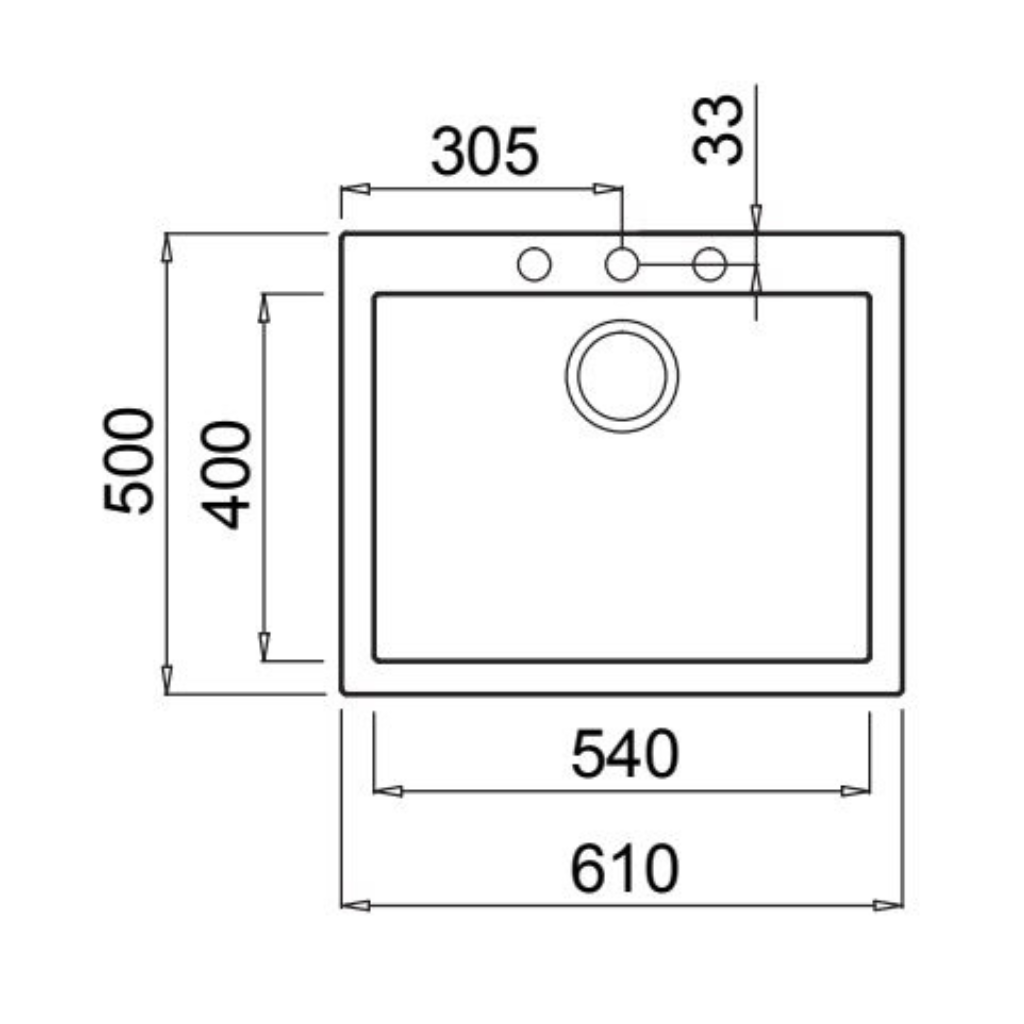 Artusi AGS611W Dimension Image - The Appliance Guys