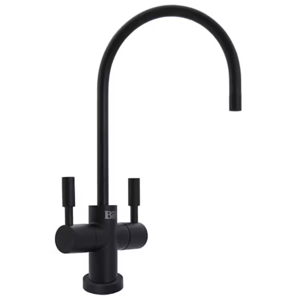 Billi 913100DMB B-3000 Matte Black Chilled and Sparkling Filtered Water with Dual Levered Slimline Dispenser