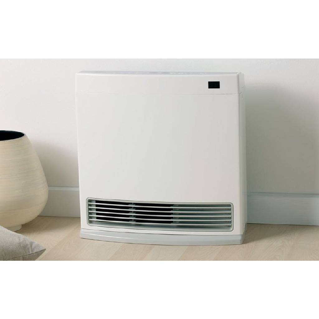 Rinnai DY15L White Dynamo LPG Heater