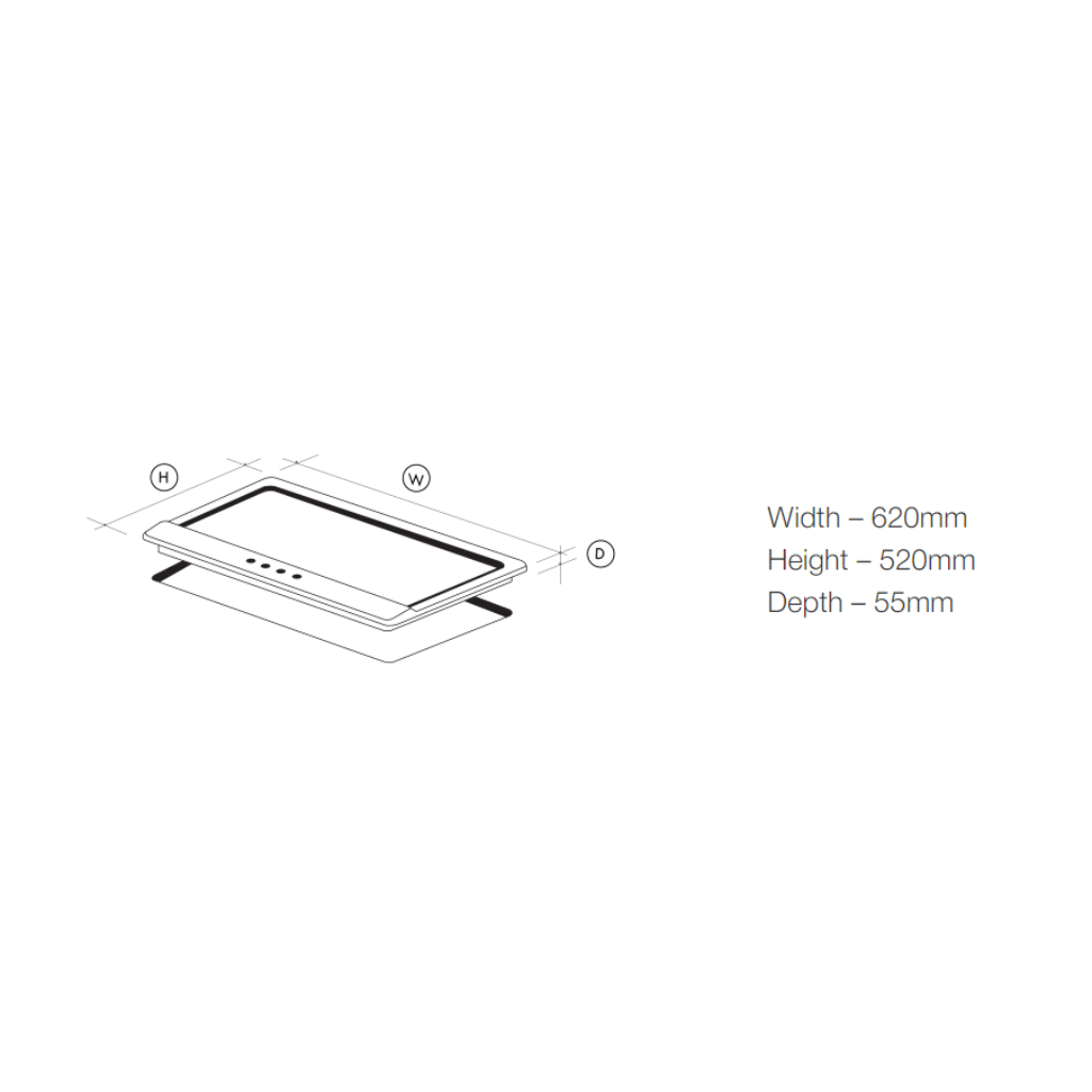 Fulgor FGP6401X Dimensions - The Appliance Guys