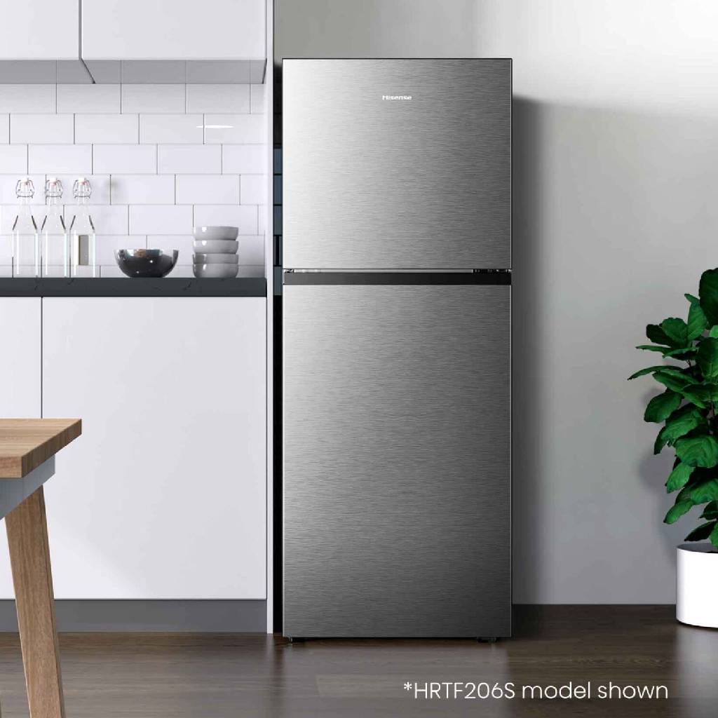 Hisense HRTF206S 205L Stainless Steel Top Mount Fridge