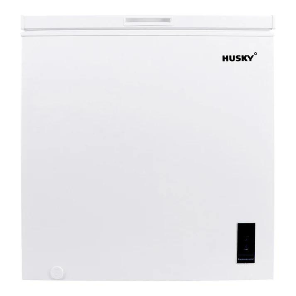 Husky HUS198CHE.1 198L White Solid Door Hybrid Chest Fridge & Freezer