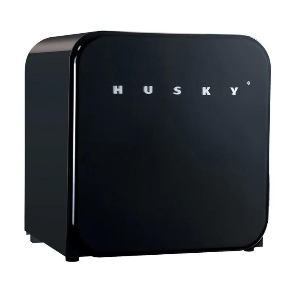 Husky HUSD-RETRO41-BK-AU.1 41L Black Retro Style Mini Bar Fridge