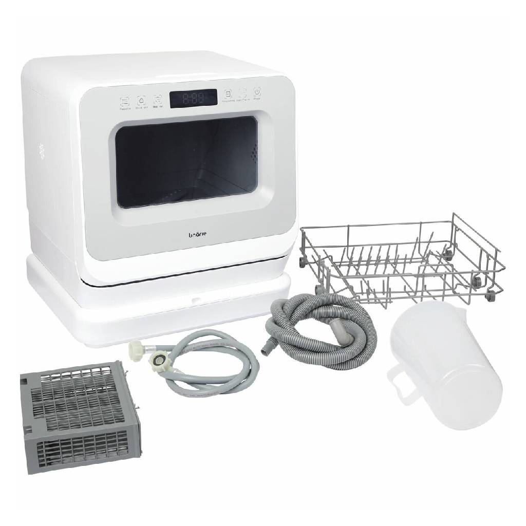 Linarie Gavarnie LB3SDW White Portable Benchtop Dishwasher
