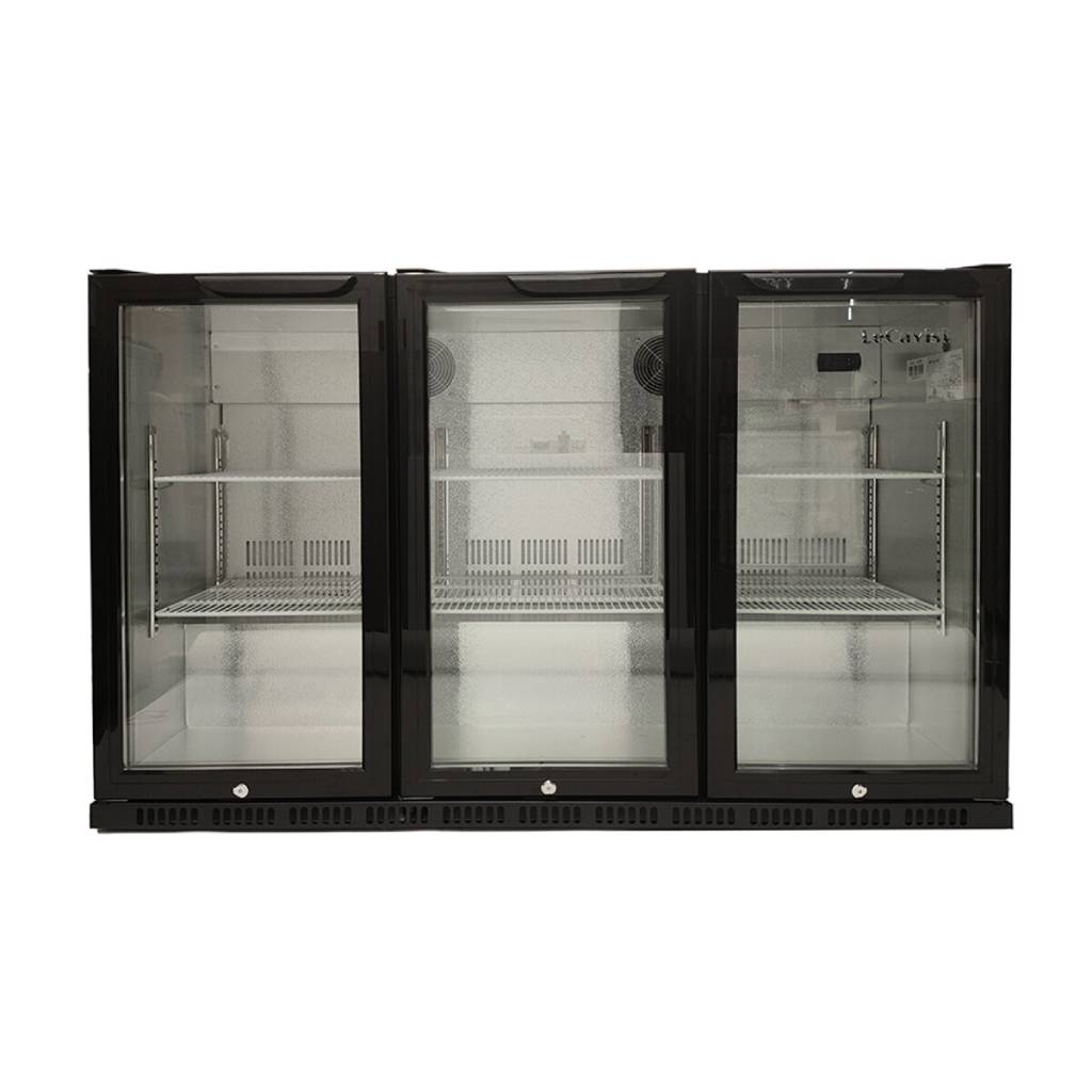 Lecavist LE335BB 300L Black Beverage Centre