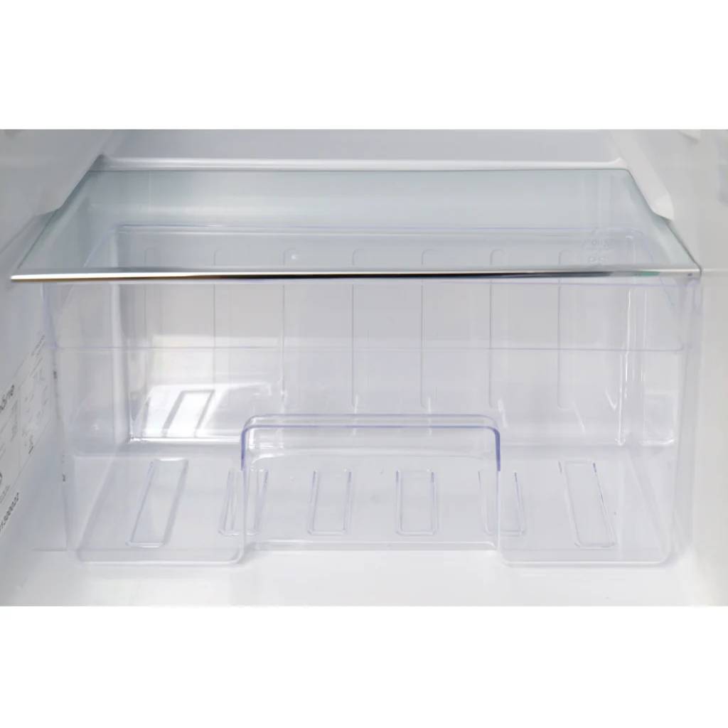 Linarie Tignes LK90TTBLACK 91L Black Retro Mini Fridge with Built-In Freezer Compartment