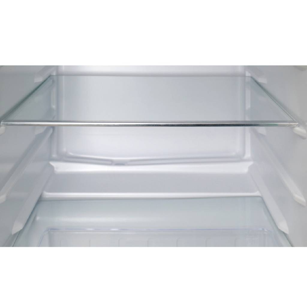 Linarie Tignes LK90TTRED 91L Red Retro Mini Fridge with Built-In Freezer Compartment