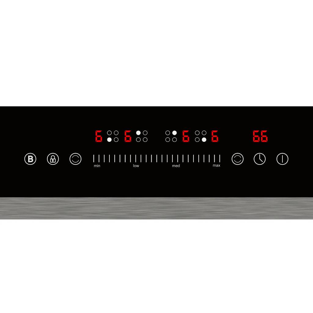 Linarie Dijon LS60I2F 60cm 4 Zone Induction Cooktop with Double Flex Zone