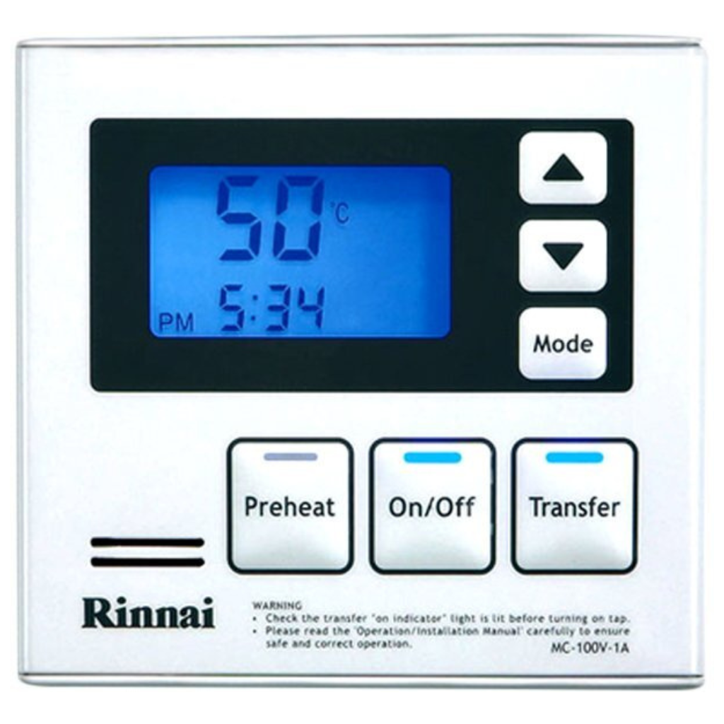 Rinnai MC100V1W White Deluxe Kitchen Controller