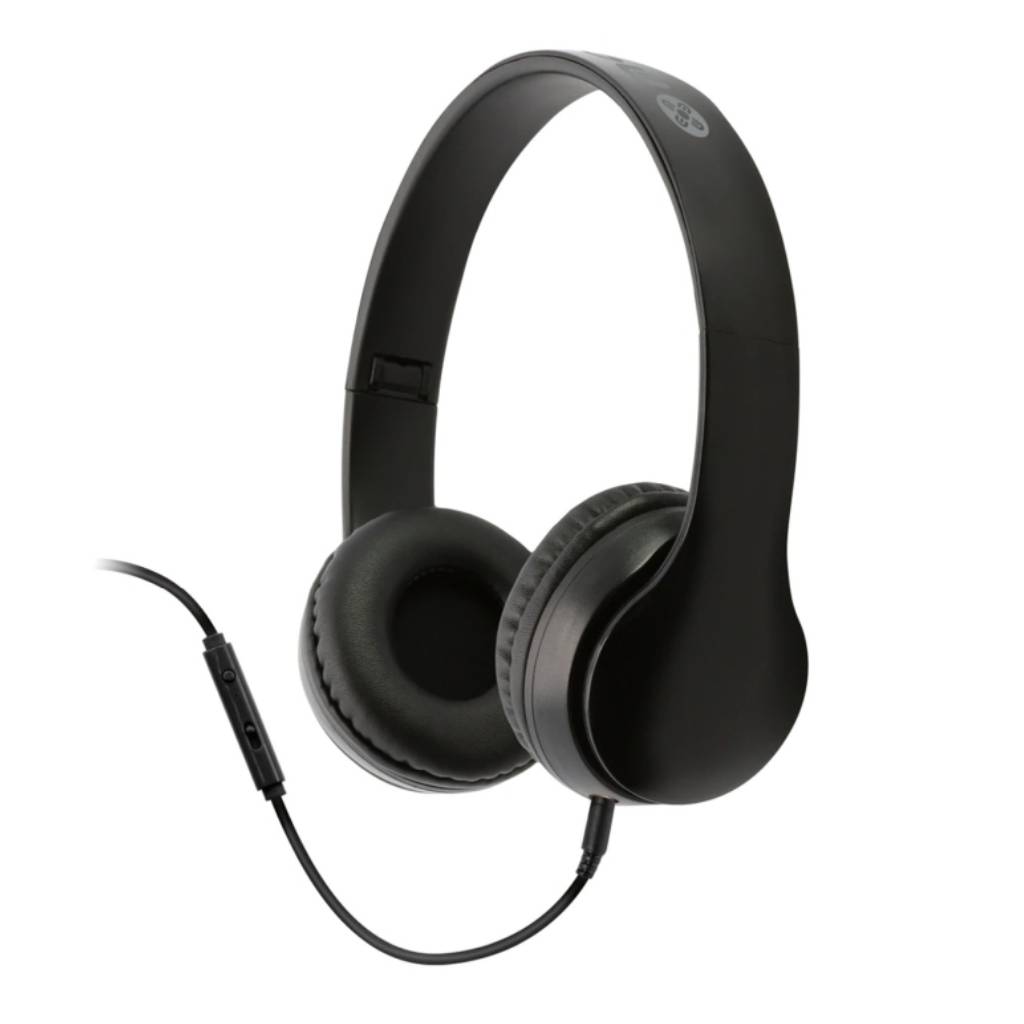 Moki MHPFLBK Black Flip Headphone