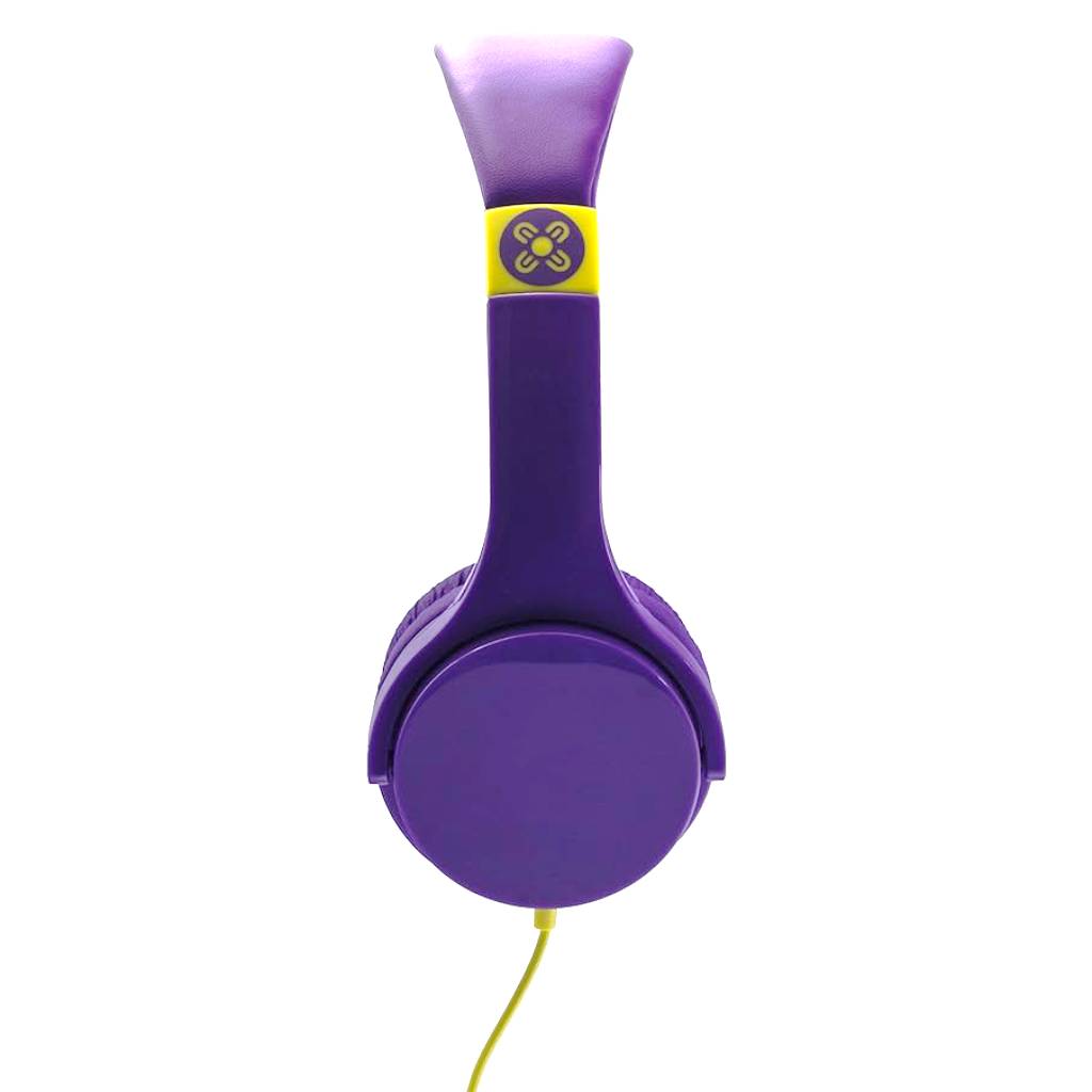 Moki MHPLILPU Purple/Yellow Lil Kids Headphone