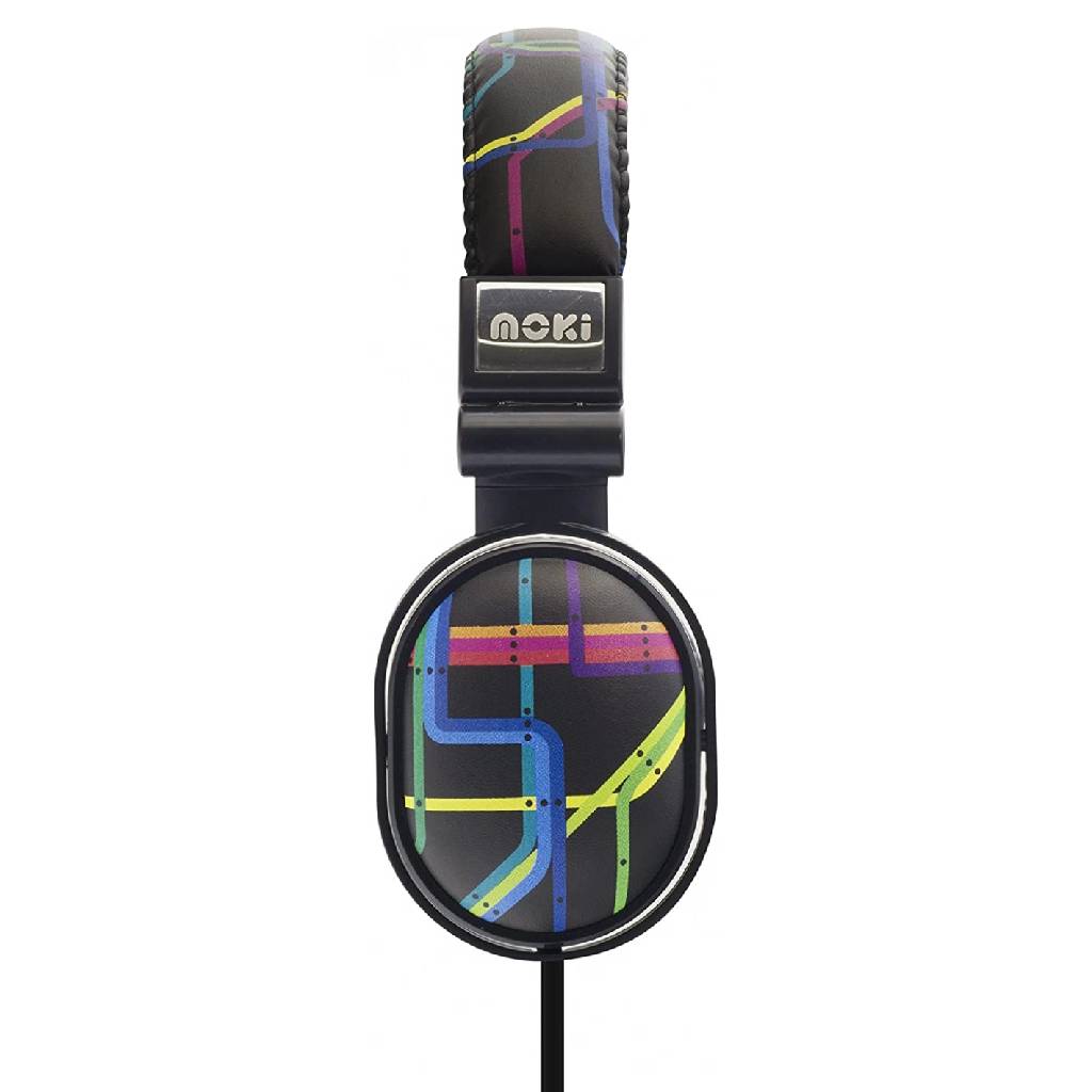 Moki MHPP17H Multicolor Popper Subway Headphone