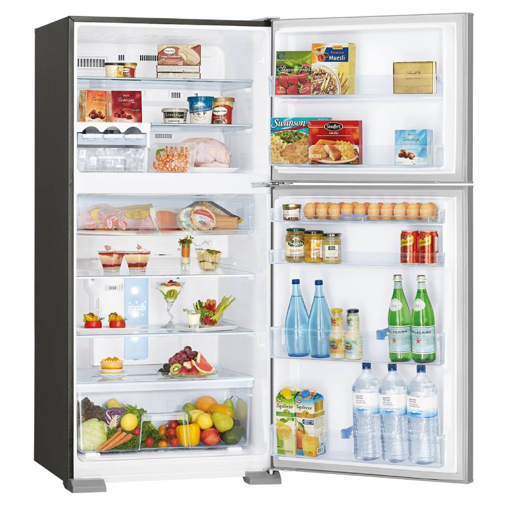 Mitsubishi Electric MR-458ER-ST-A 458L Stainless Steel Top Mount Fridge