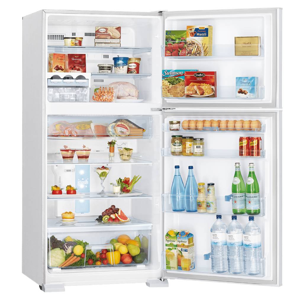 Mitsubishi Electric MR-458ER-W-A 458L White Top Mount Fridge