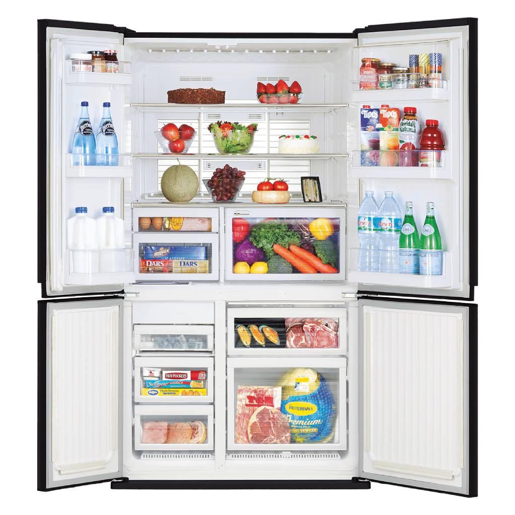 Mitsubishi Electric MR-LA580ER-GBK-A 580L Black French Door Fridge