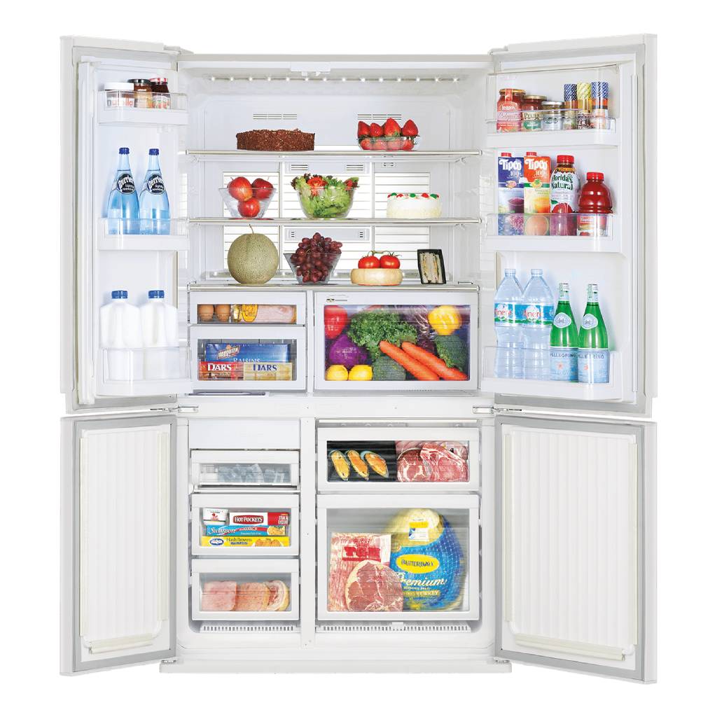 Mitsubishi Electric MR-LA580ER-GWH-A W 580L White French Door Fridge