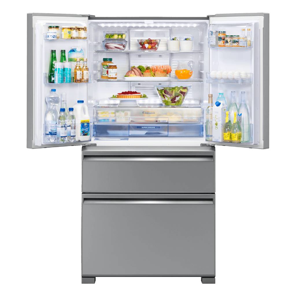Mitsubishi Electric MR-LX564ER-GSL-A 564L Stainless Steel French Door Fridge