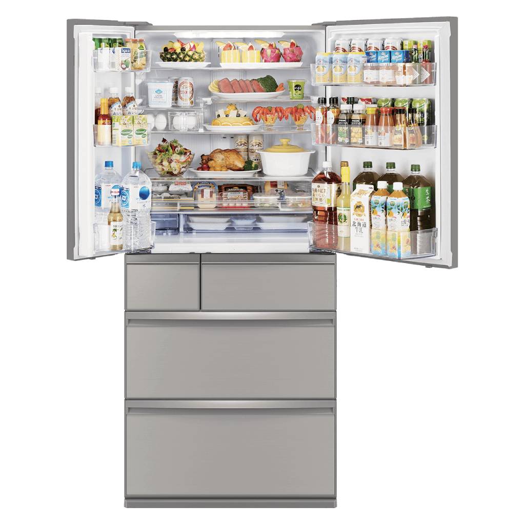 Mitsubishi Electric MR-WX700C-S-A 700L Stainless Steel Multi Drawer Fridge