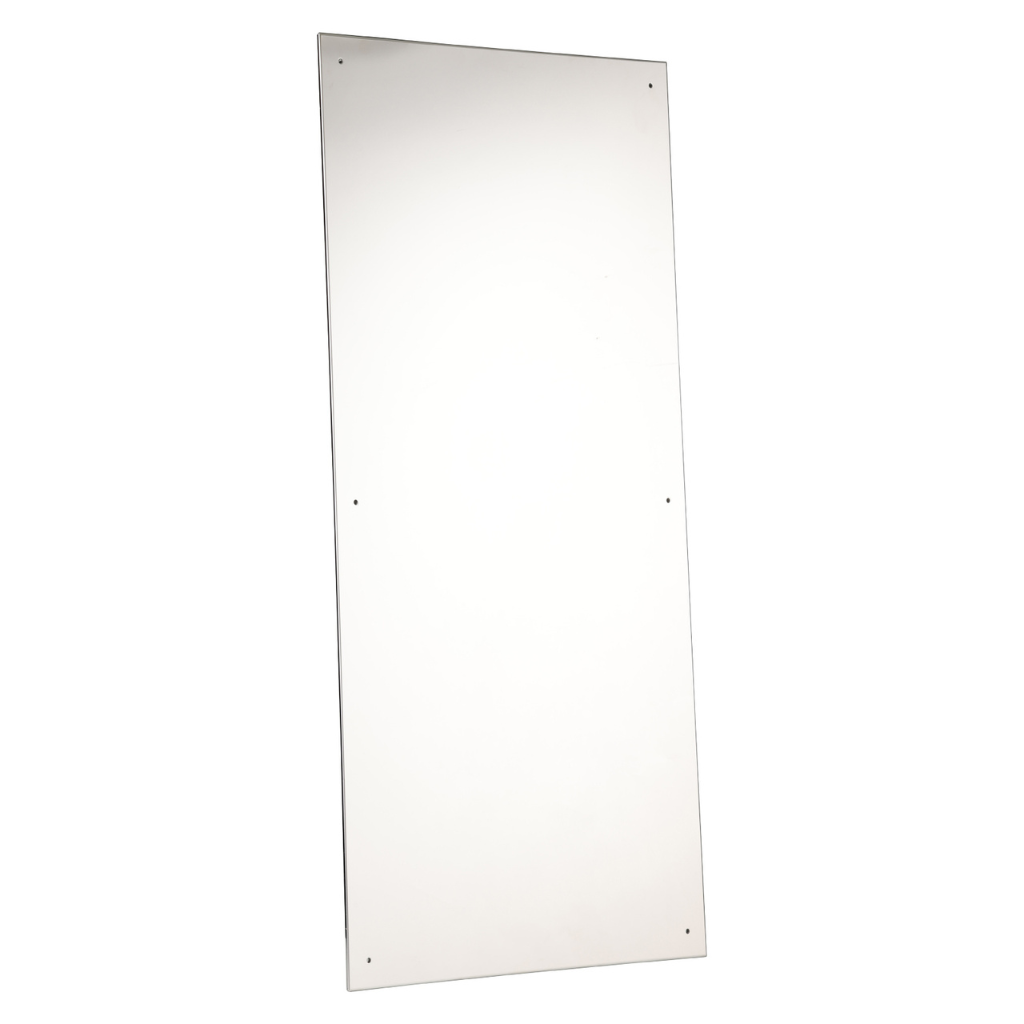 Metlam ML777 500mmW x 950mmH Polished Stainless Steel Mirror