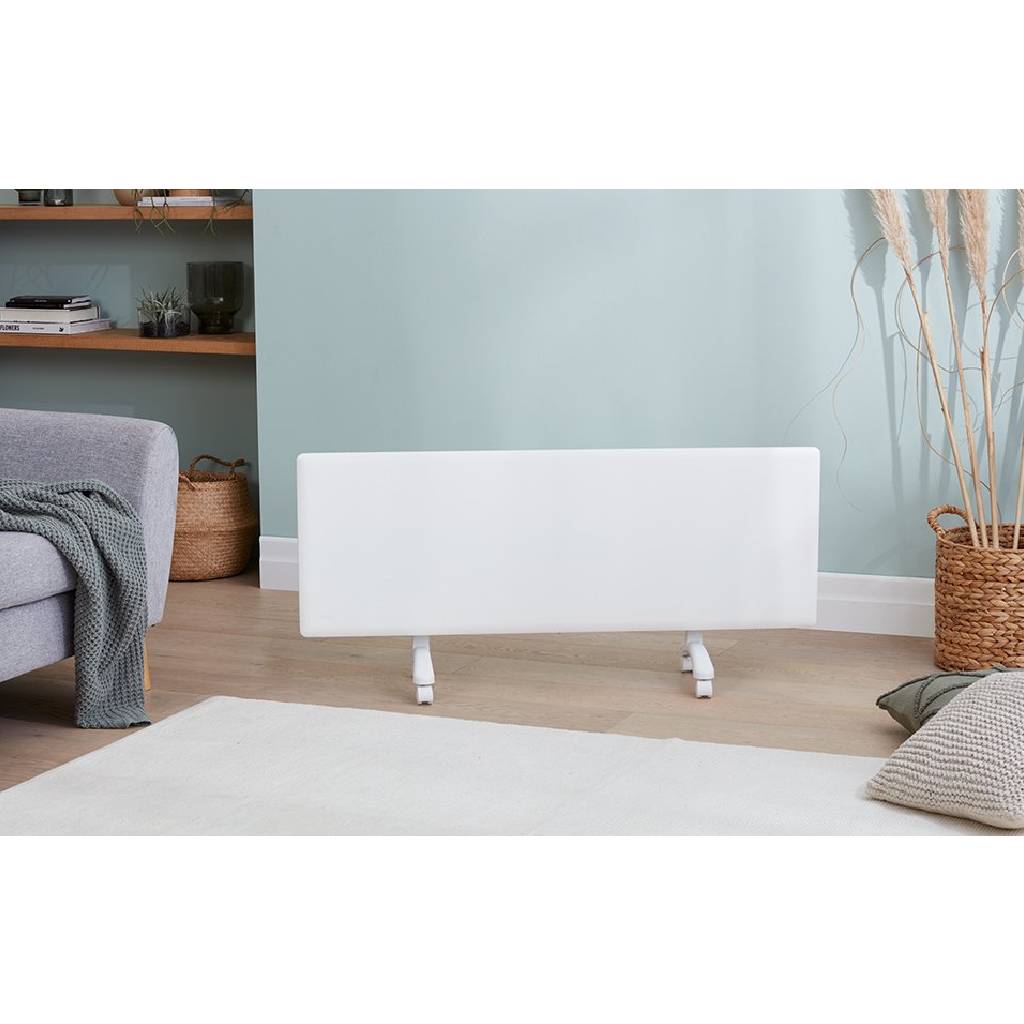 Nobo NTL4R24-FS40 2.4kW White Wi-Fi Panel Heater with Castors