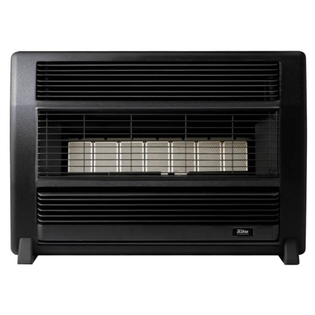 Omega Altise OABRFLPBM Black Brigadier Radiant Convector Heater