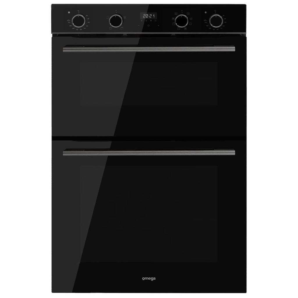 Omega ODO6012M 60cm Midnight 12 Function Double Oven