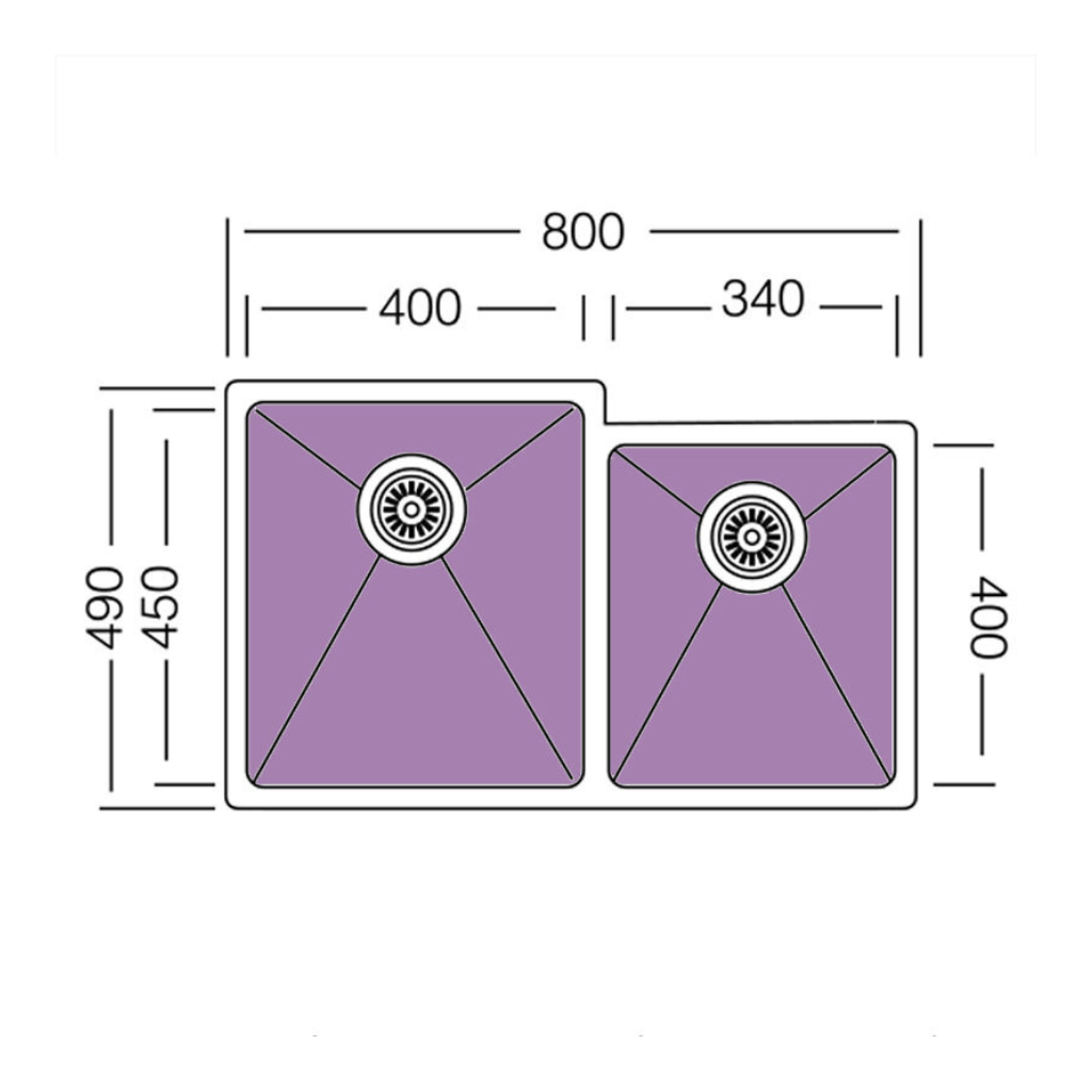 Artusi OXFORD/L Dimension Image - The Appliance Guys