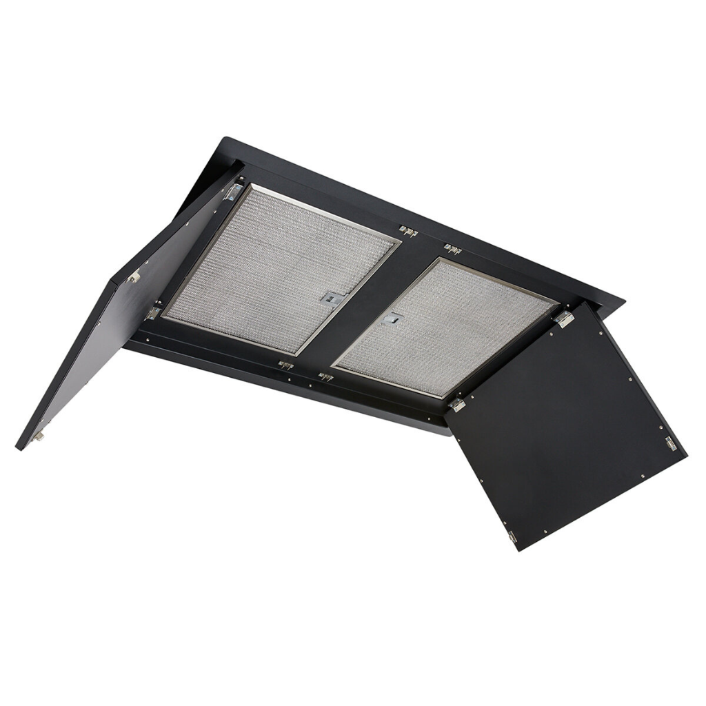 Schweigen SCC1000BSE 100cm Black Ceiling Cassette Rangehood (Slient)