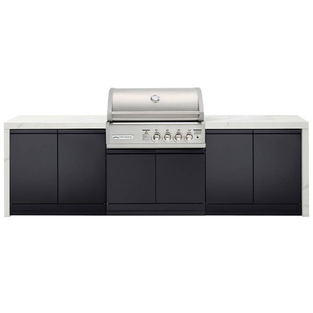 Crossray TC4KP-11 Black Premium 4B Outdoor Kitchen