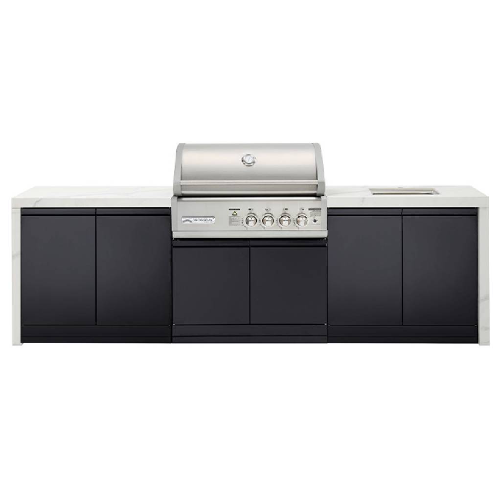 Crossray TC4KP-12 Black Premium 4B Outdoor Kitchen