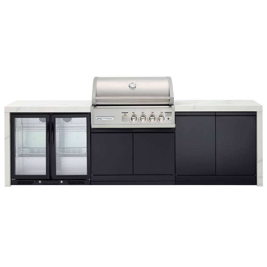 Crossray TC4KP-15 Black Premium 4B Outdoor Kitchen