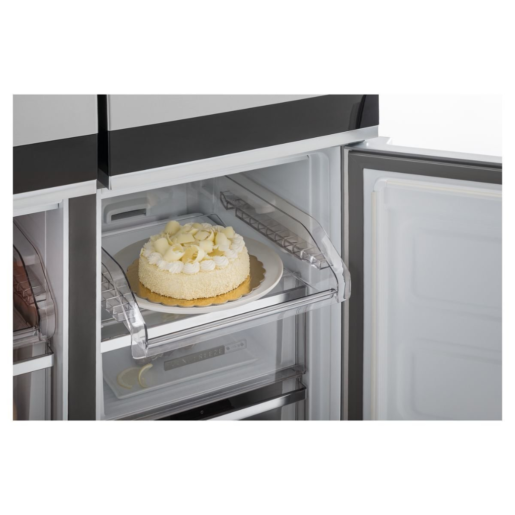 Whirlpool WQ70900SXX 595L Stainless Steel French Door Fridge