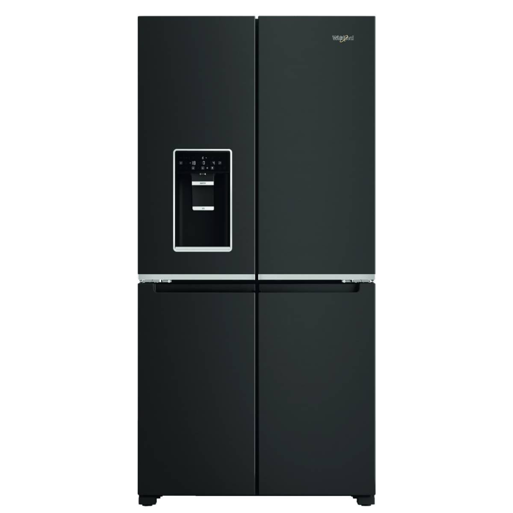 Whirlpool WQ70902TBX 592L Black French Door Fridge Freezer With Ice & Water