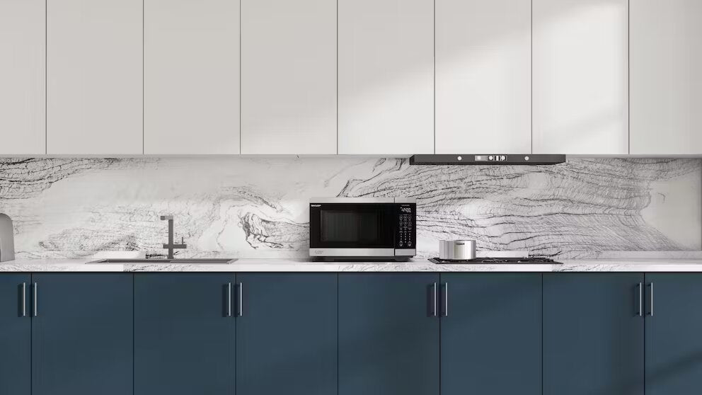 Sharp SM267FHST 26L Flatbed Microwave Oven with Smart Inverter Stainless Steel