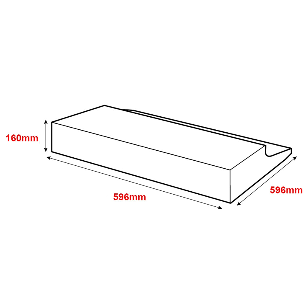 Artusi AFR650W 60cm White Under Cupboard Rangehood - The Appliance Guys