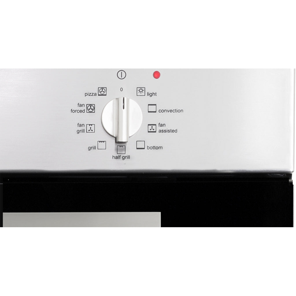 Artusi CAO888X1 60cm Stainless Steel Electric Built-In Double Oven - The Appliance Guys