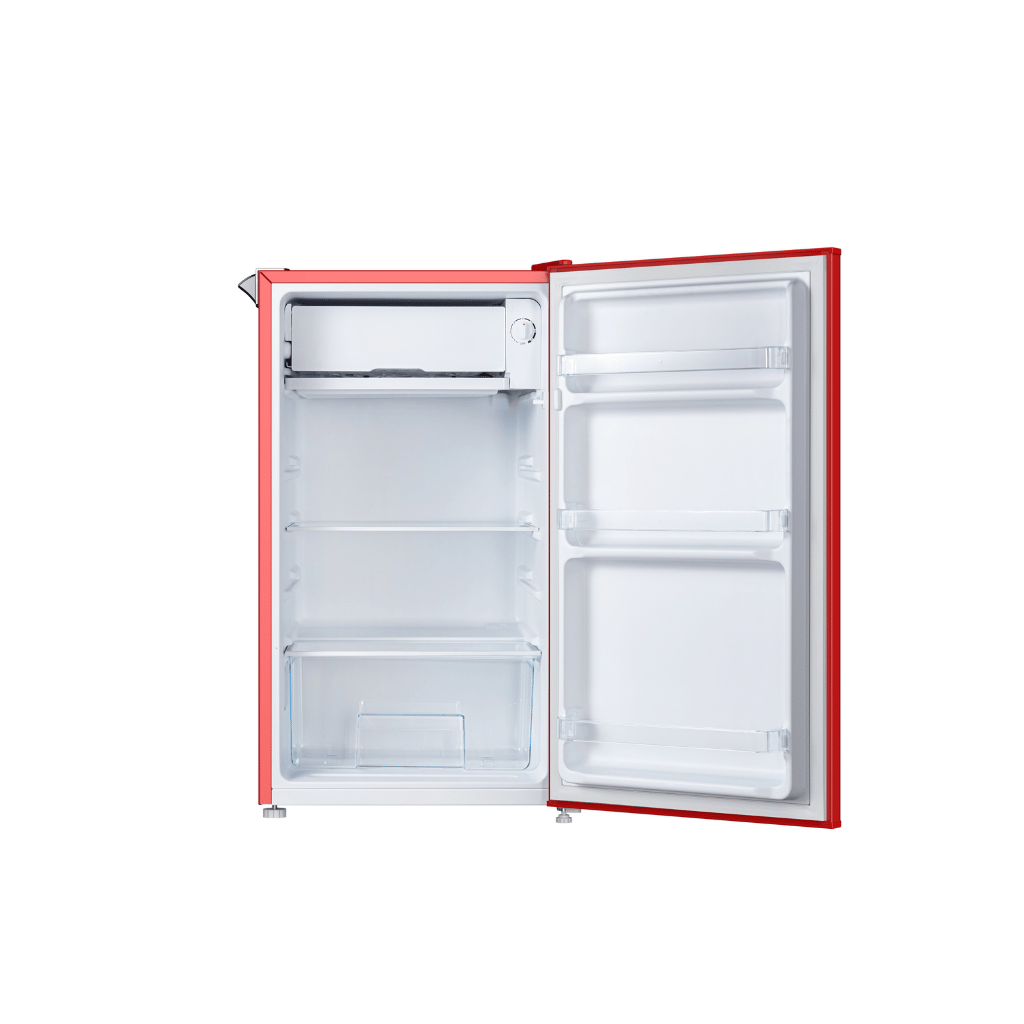 Chiq CRSR089DR 90L Retro Red Bar Fridge