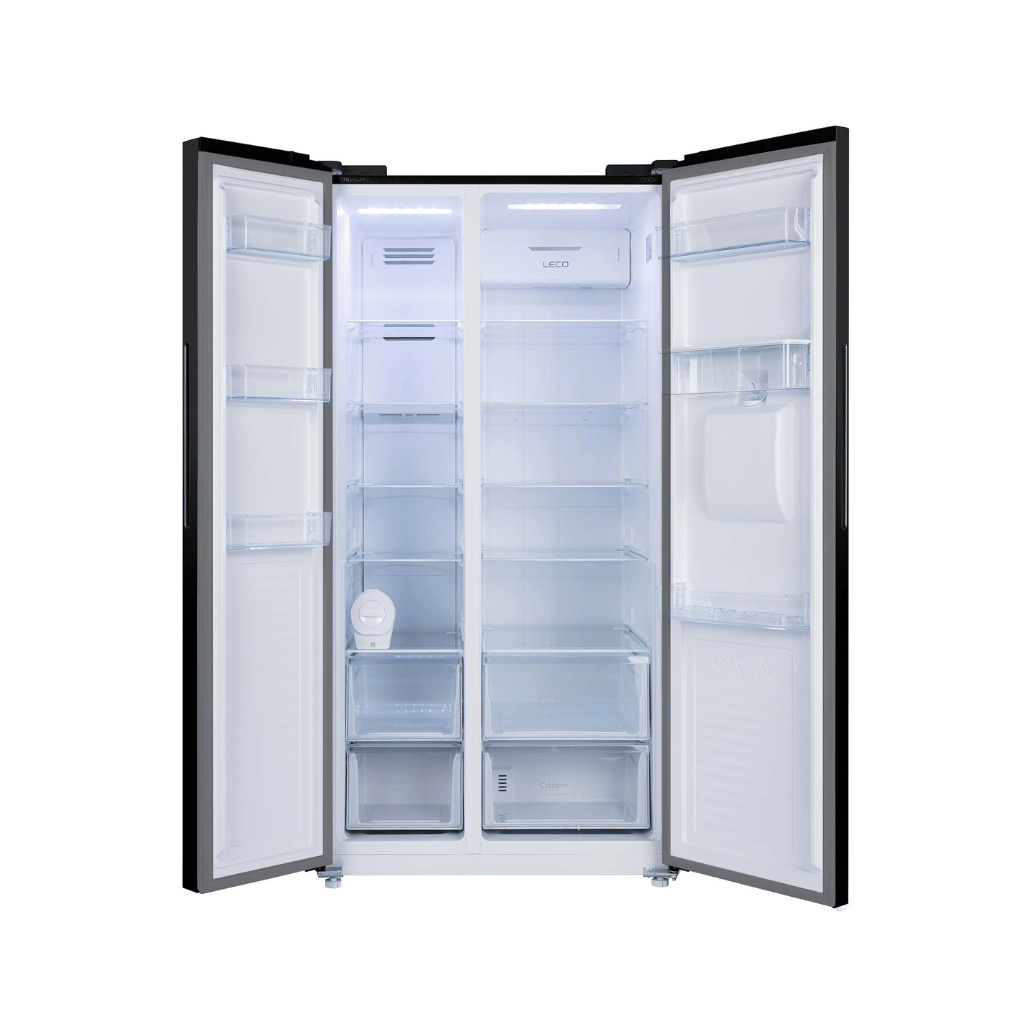 Chiq CSS617NBD 622L Side By Side Black Fridge