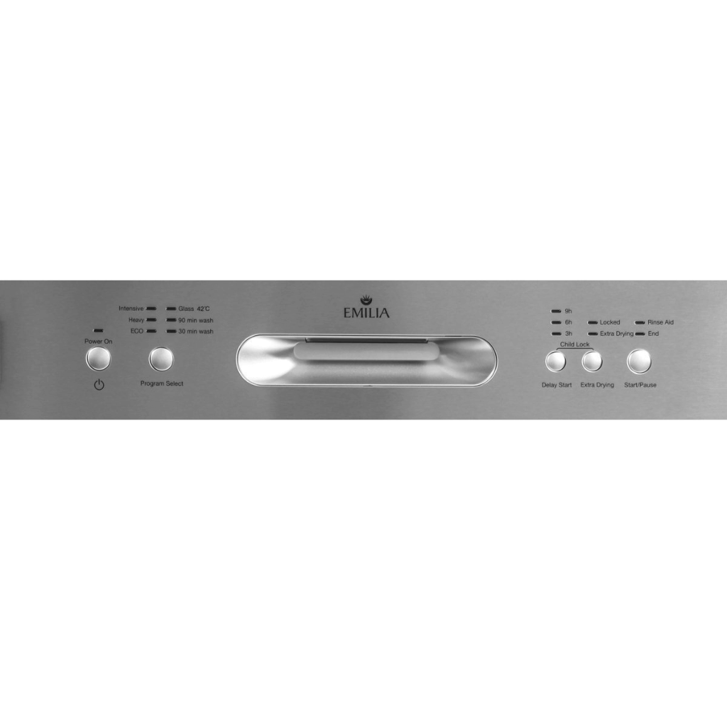 Emilia EDW63SS 60cm Stainless Steel Dishwasher