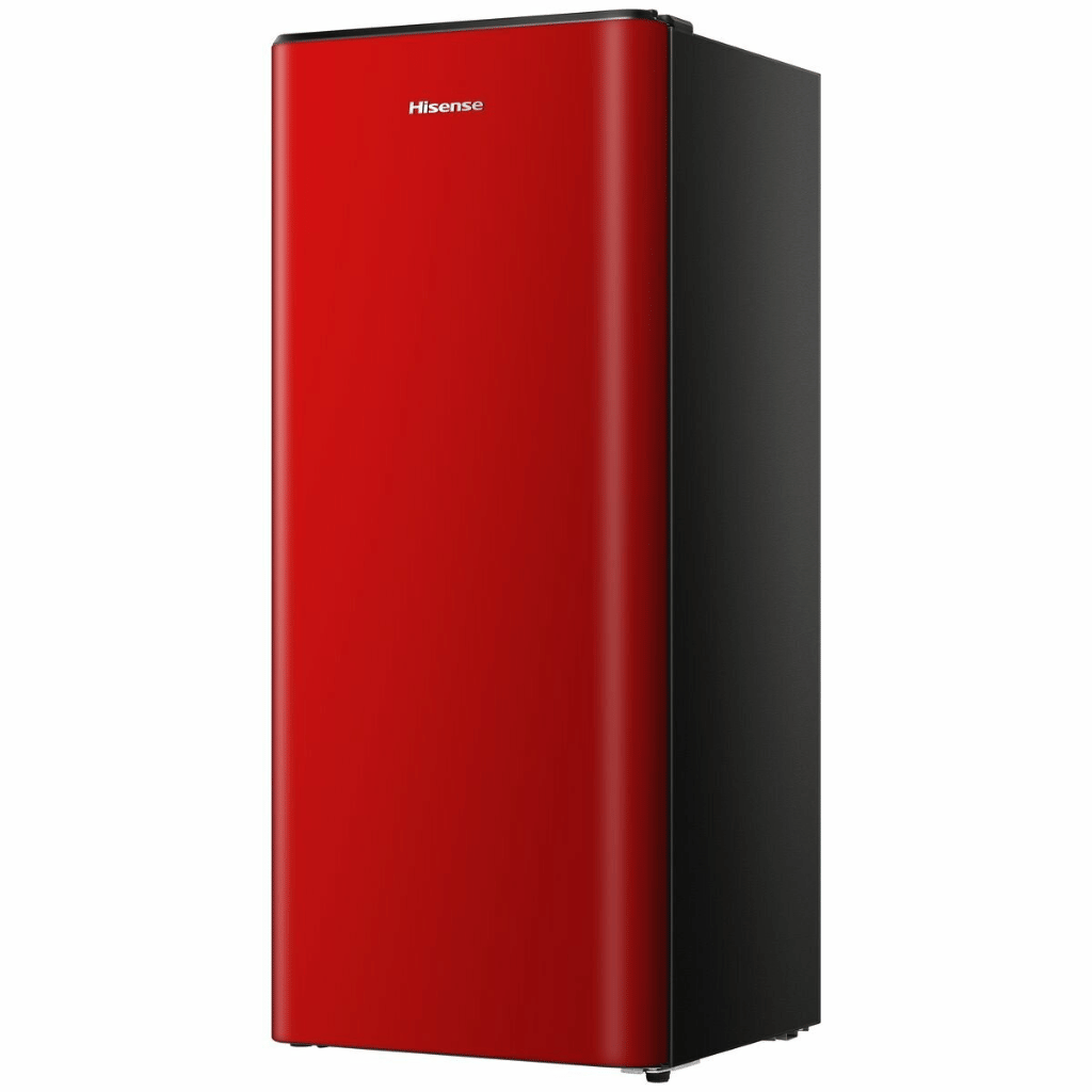 Hisense HRBF179R 179L Red Upright Bar Fridge