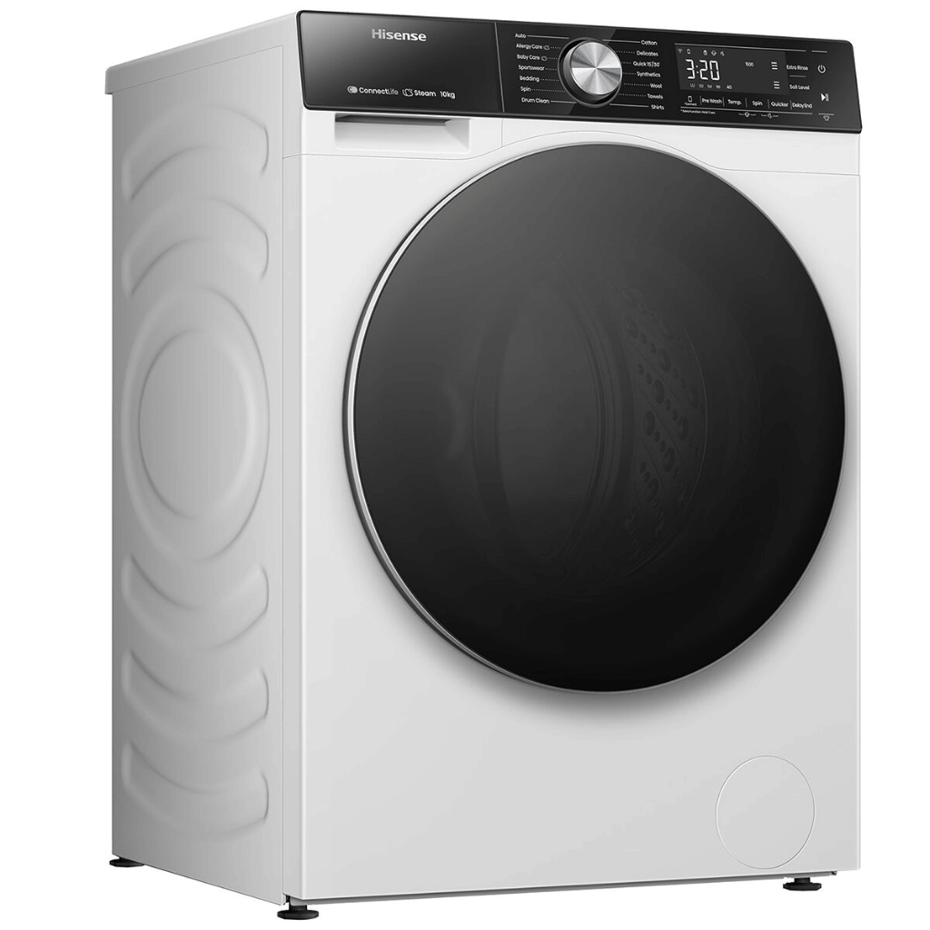 Hisense HWFS1015E 10kg White Front Load Washing Machine