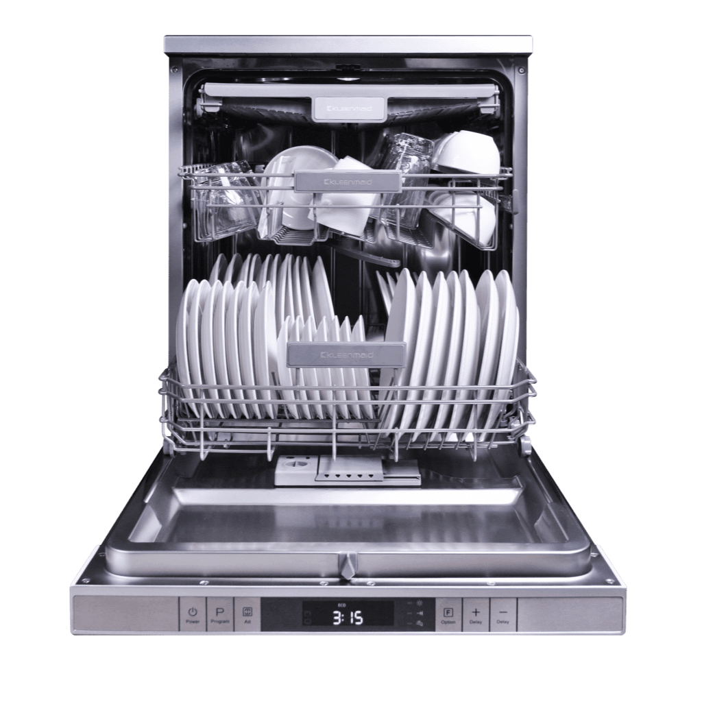 Kleenmaid DW6031 Stainless Steel Fully Integrated Dishwasher inside