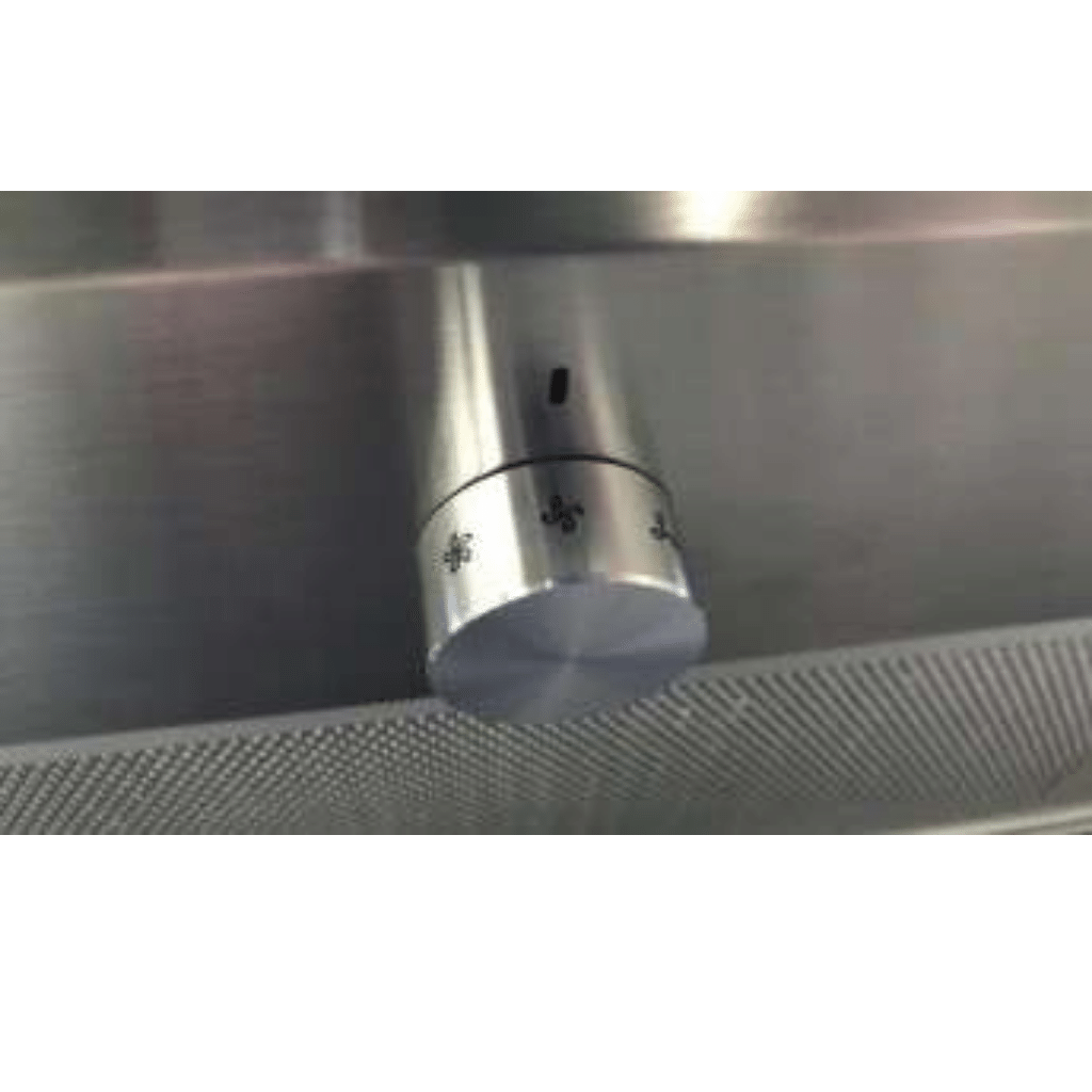 Kleenmaid RHUC61 60cm Stainless Steel Fixed Undermount Rangehood Rotary Knob