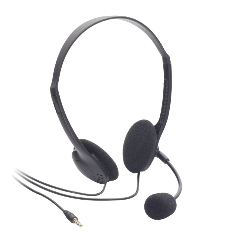 Moki MHPLMB Black Lite Headphone With Mic