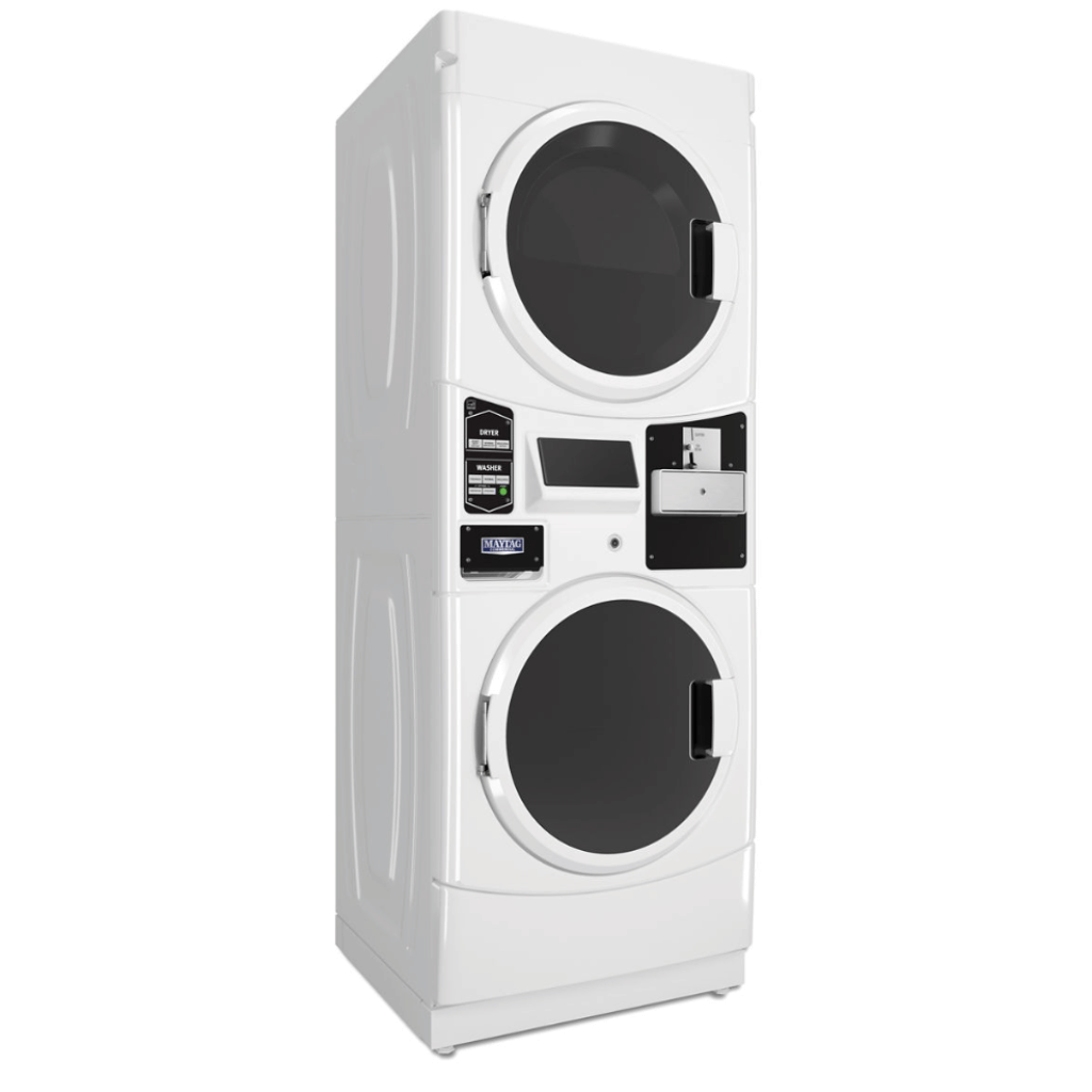 Maytag MLG22PD 9kg Non Coin Stack Gas Washer & Dryer Combo