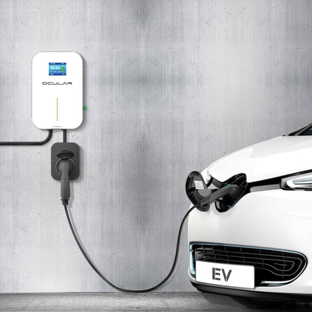 Ocular Home OC20-BC-7.2KW-Plus LTE Single Phase Universal Charging Station car charging