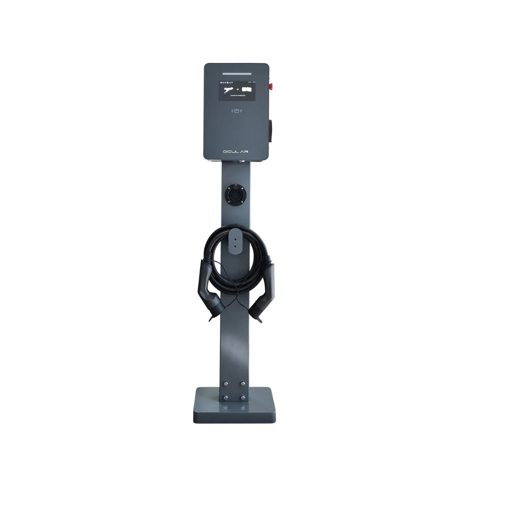 Ocular OC-PED IQ EV Station Stand | Powder Coated Steel stand